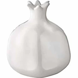 JΚ Home Décor - Ρόδι Κεραμικό Λευκό 12x12cm (Thumb 1)