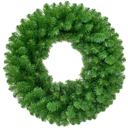 JΚ Home Décor - Στεφάνι Χριστουγέννων PVC 90cm 370Tips (Thumb 1)