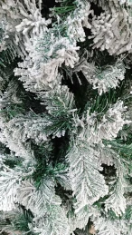 Χριστουγεννιάτικο Χιονισμένο Δέντρο Nordman PVC 240cm 238425 (Thumb 3)