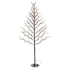 Διακοσμητικό Φωτιζόμενο Δέντρο 120cm - 96 Led Warm White με Πρόγραμμα 238428 (Thumb 1)