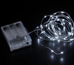 20 Micro Led S/Clear 2m Σταθερά Φωτάκια Μπαταρίας 58973 (Thumb 2)