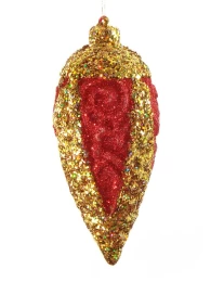 Χριστουγεννιάτικο Στολίδι 14cm Red 32662c (Thumb 1)