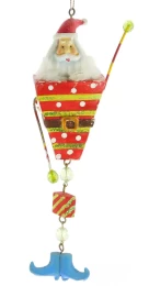 Άγιος Βασίλης Χριστουγεννιάτικο Στολίδι 18cm 9786844 (Thumb 1)