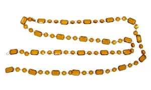 Διακοσμητική Ακρυλική Γιρλάντα Μπρονζέ 1.85m 232524
