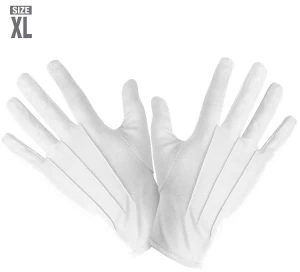 Γάντια Άσπρα Ενηλίκων XL 314811