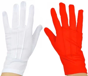 Γάντια Harlequinn Άσπρο Κόκκινο 315574b