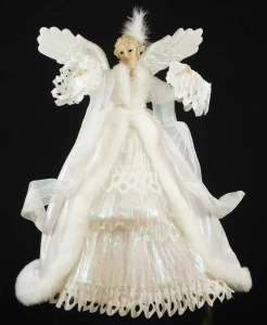 Χριστουγεννιάτικος Άγγελος Πορσελάνη 35cm 56184