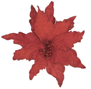 Χριστουγεννιάτικο Λουλούδι Κόκκινο 25cm 143842