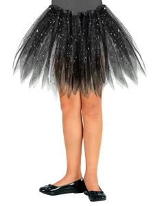 Παιδική Φούστα Tutu Μαύρη με Glitter 317788