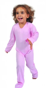 Ελαστική Παιδική Ολόσωμη Φόρμα Ροζ 110016