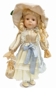 Διακοσμητική Κούκλα Πορσελάνης 41cm 603202
