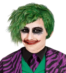 Αποκριάτικη Παιδική Περούκα Evil Joker 01988