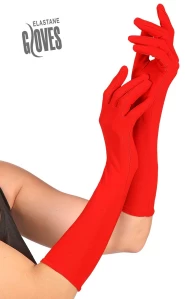 Κόκκινα Γάντια Elastane 40cm 318416