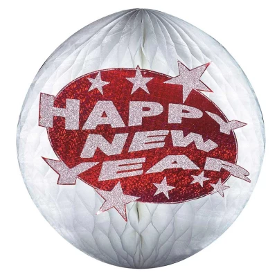Διακοσμητικά Μπάλα Happy New Year 25cm 311811