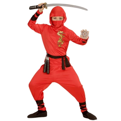 Αποκριάτικη Στολή Red Dragon Ninja 314363