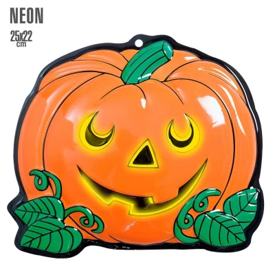 Halloween 3D Neon Διακοσμητικό Τοίχου 25x22cm 311830