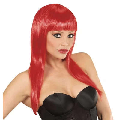 Αποκριάτικη Περούκα Vogue Κόκκινη 01824 - 315058