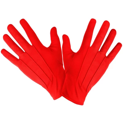 Αποκριάτικα Γάντια Κόκκινα 21cm 316484 Deluxe