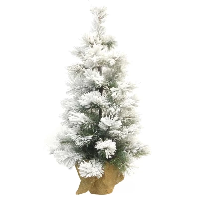 Χριστουγεννιάτικο Δέντρο Chicago Plastic Flocked 80cm 933075