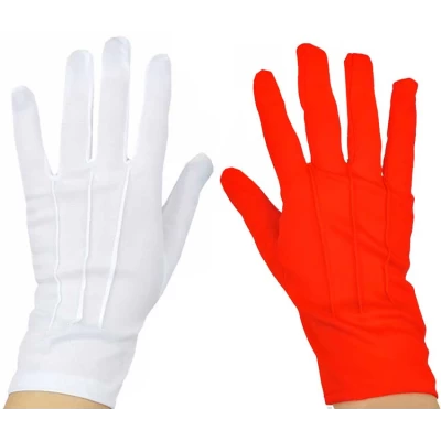 Γάντια Harlequinn Άσπρο Κόκκινο 315574b