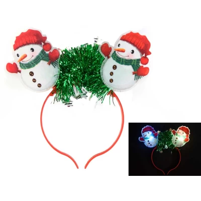 Χριστουγεννιάτικη Στέκα Χιονάνθρωπος - Φωτιζόμενη με Οπτικές Ίνες 236672d