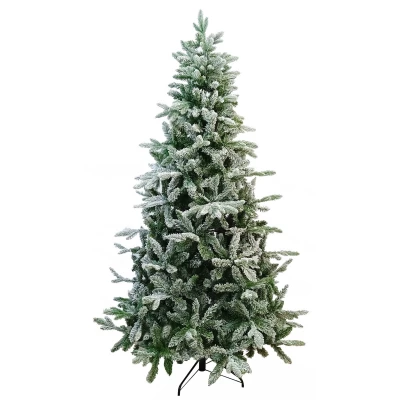 Χριστουγεννιάτικο Δέντρο Χιονισμένο PE & PVC 210cm 55674