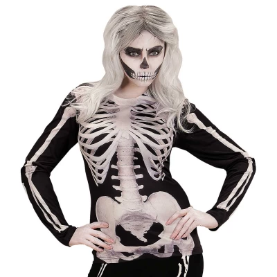 Halloween Γυναικεία Μπλούζα Σκελετός 98697