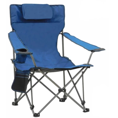 WM Καρέκλα Τσαντάκι με Πτυσσόμενη Πλάτη - WTR-03 Blue - 120kg
