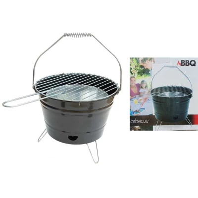 BBQ Barbecue Φορητή Ψησταριά 032331b - Black