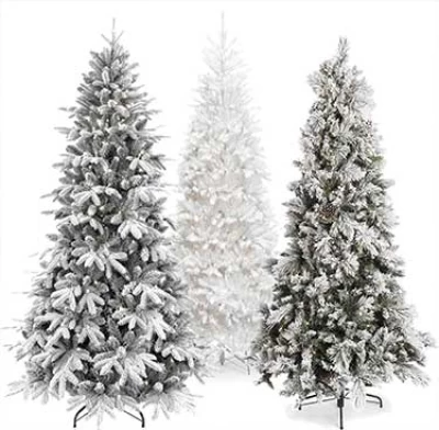 Χριστουγεννιάτικα Δέντρα Χιονισμένα - Λευκά