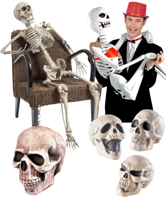 Σκελετοί - Νεκροκεφαλές Halloween