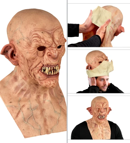 Halloween Μάσκα Ζόμπι Full Head Deluxe 319804