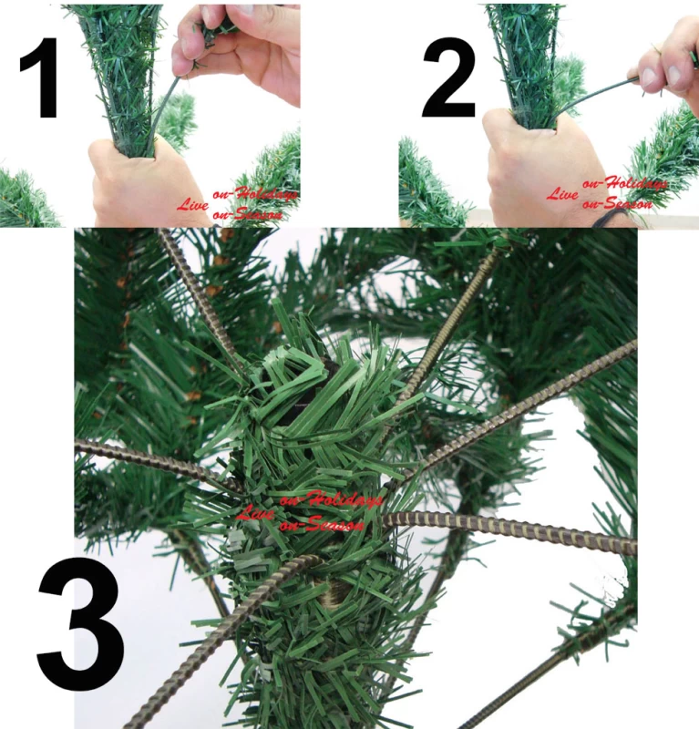 Χριστουγεννιάτικο Δέντρο Valley Ύψος 210 cm 78553-4 - Promo  (Preview 3)