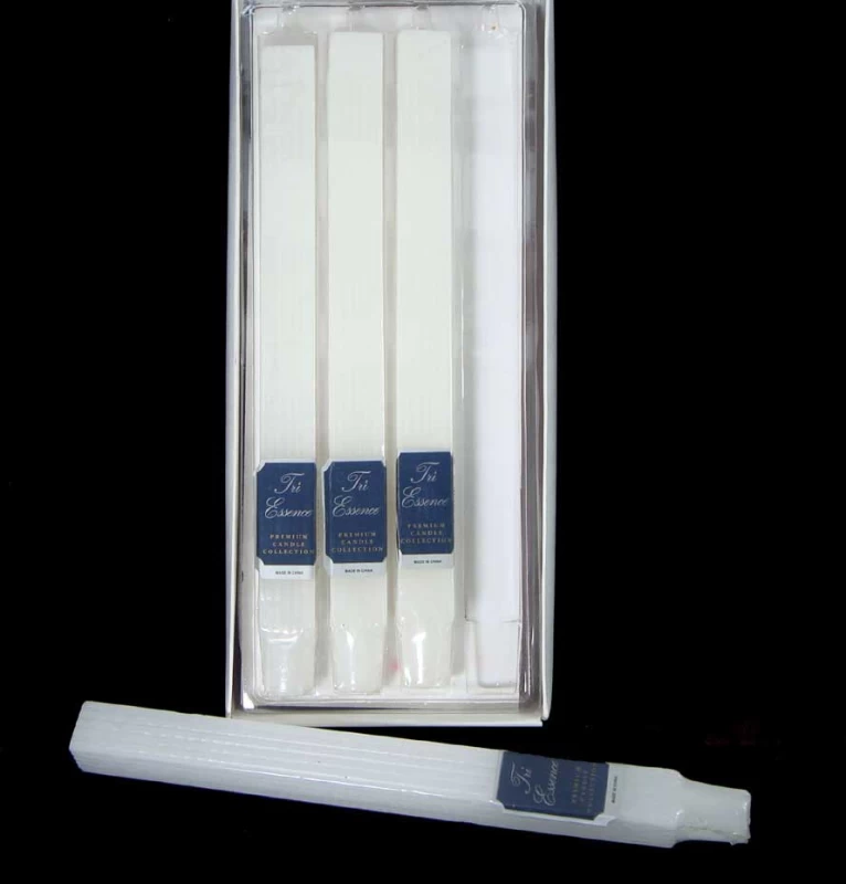 Κερί Κολώνα 24cm Λευκό 236455 (Preview 1)