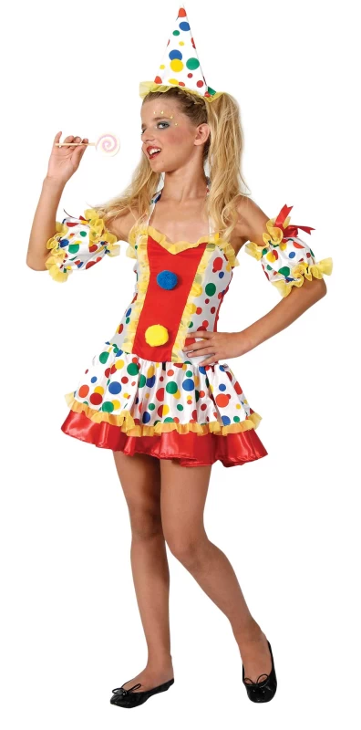 Αποκριάτικη Στολή Κλοουνίτσα 563 - 56300 (Preview 1)