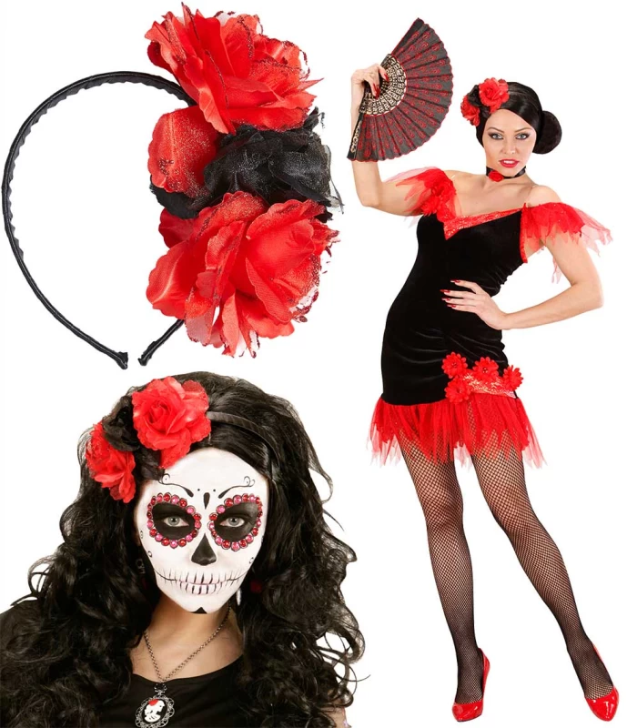 Αποκριάτικη Στέκα με Λουλούδια 314098 (Preview 1)