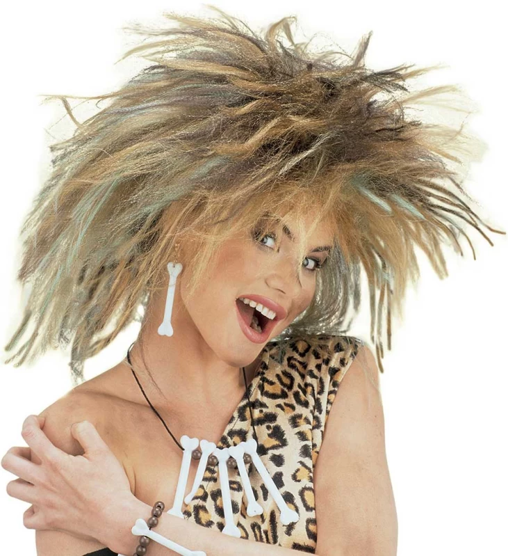 Αποκριάτικη Περούκα Πρωτόγονης Deluxe 313853 (Preview 1)