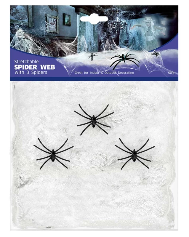 Ιστός Λευκός με Αράχνες 50gr 312943 (Preview 1)