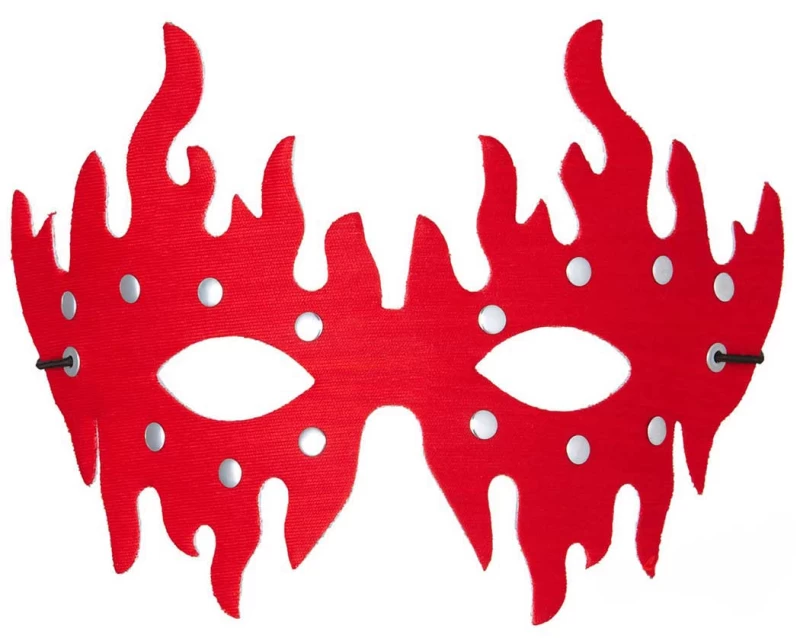 Αποκριάτικη Μάσκα Φωτιά- Διαβολίνας 73595 - 314055 (Preview 1)