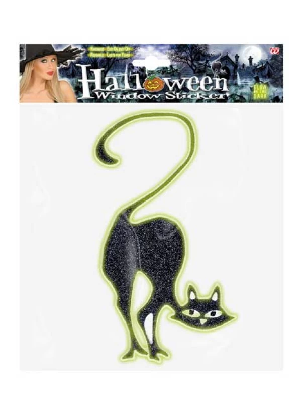 Halloween Window Sticker Glow in the Dark 20cm 311868e (Preview 1)