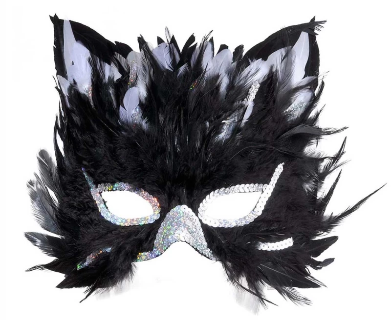 Αποκριάτικη Μάσκα Γάτας με Φτερά 650852  (Preview 2)