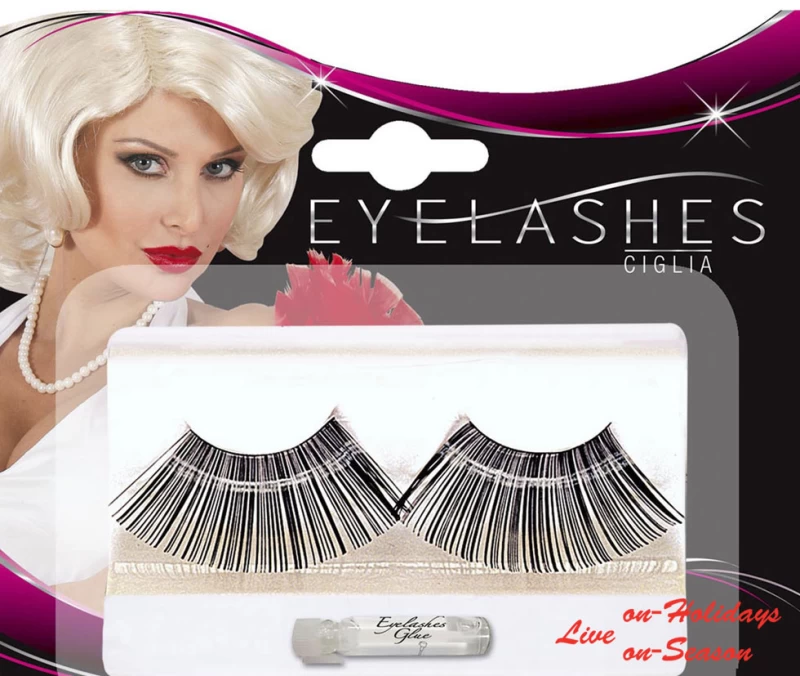Βλεφαρίδες Μαύρες Έξτρα Μακριές 312069   (Preview 2)