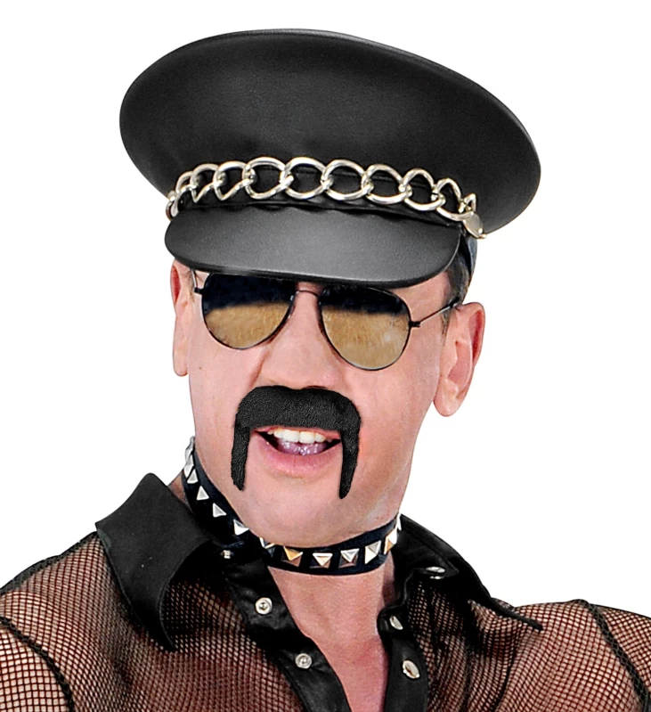 Αποκριάτικο Αξεσουάρ Μουστάκι Μαύρο 70's 312058 Deluxe (Preview 5)