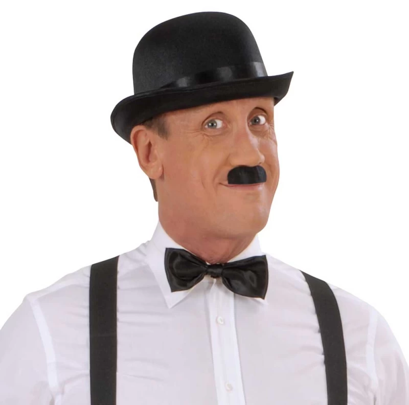 Αποκριάτικο Μουστάκι Μαύρο 312055  (Preview 1)