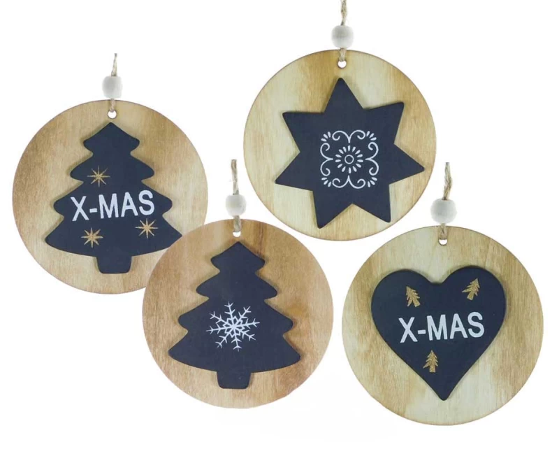 Χριστουγεννιάτικο Στολίδι 8cm 231748a Διάφορα Σχέδια (Preview 1)