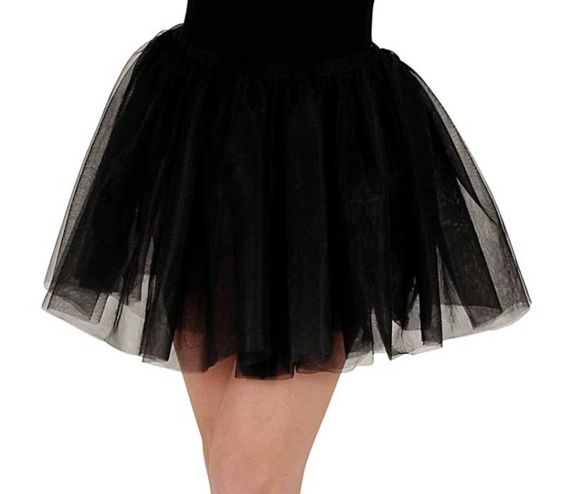 Αποκριάτικη Φούστα Ενηλίκων Tutu Μαύρη 1748B - 311915 (Preview 1)