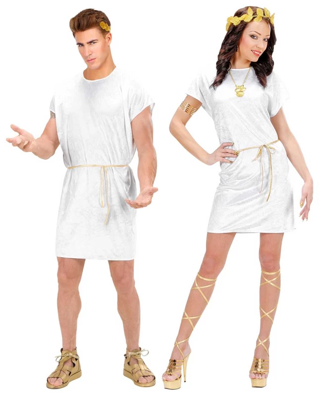 Φόρεμα Άσπρο Unisex 7171 - 311903 (Preview 1)