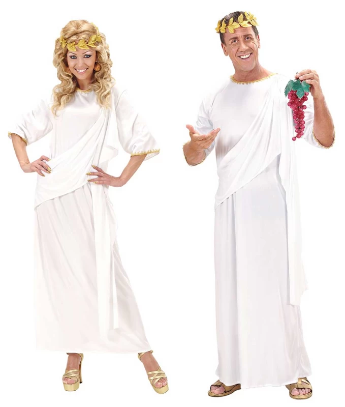 Τήβενος - Φόρεμα Μακρύ Άσπρο Unisex 7179 - 311904 (Preview 1)