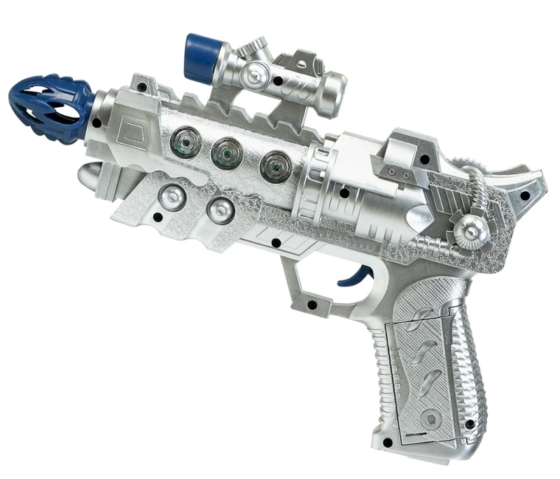 Αποκριάτικο Όπλο Διαστημάνθρωπου με Ήχο 80563 - 312297 Μπαταρίας (Preview 1)