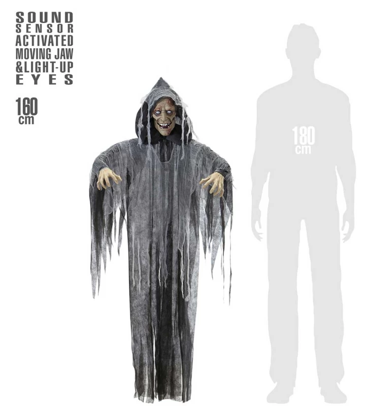 Halloween Διακοσμητικό 160cm με Κίνηση - Ήχο και Φώς 04892 - 0408922 (Preview 3)